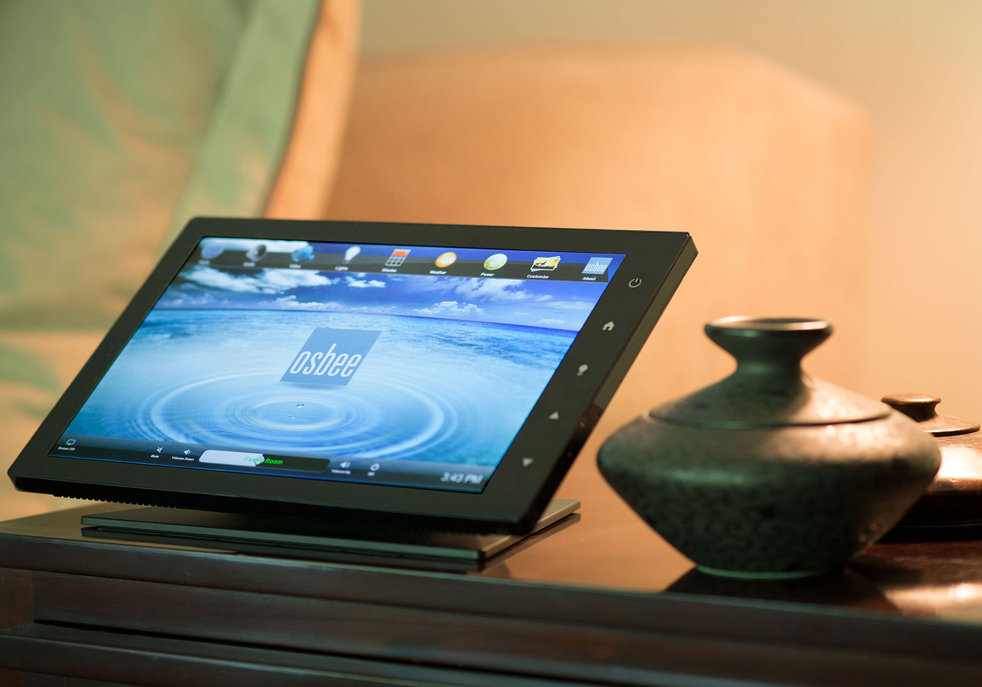 touchscreen, tabletop touchscreen, home screen