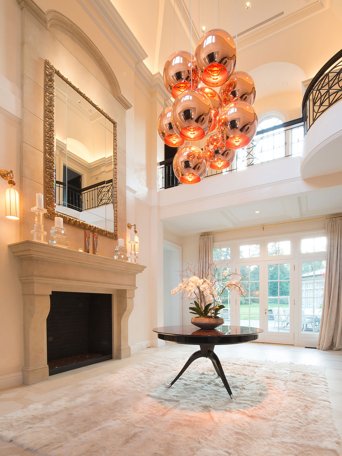 foyer, lighting