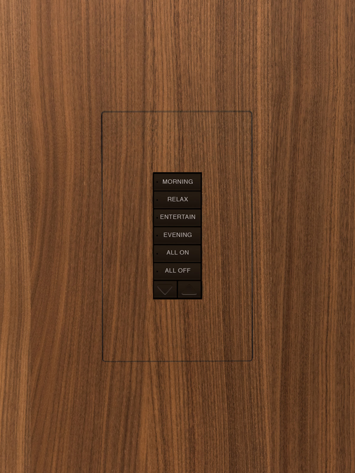 TruFig, flush-mount, keypad, wood, veneer, finishes